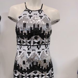 Cocktail party sequin dress